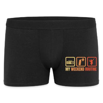 Break Dancer Weekend Routine - Men's Boxer Shorts - black - Front