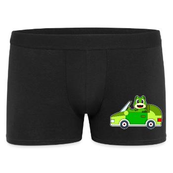 Frog Car - Men's Boxer Shorts - black - Front