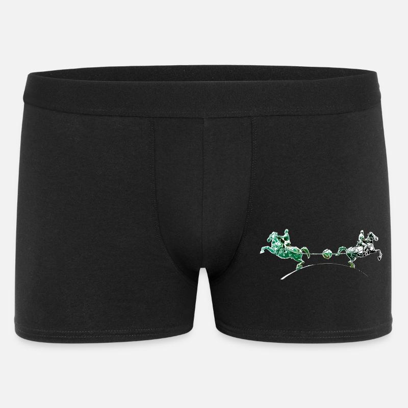 Magdeburg | Magdeburger - Männer Boxer Shorts - Schwarz