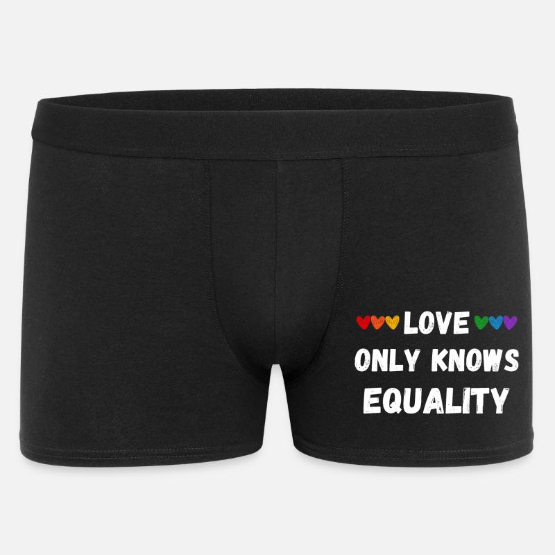 Love only knows equality - Men's Boxer Shorts - black