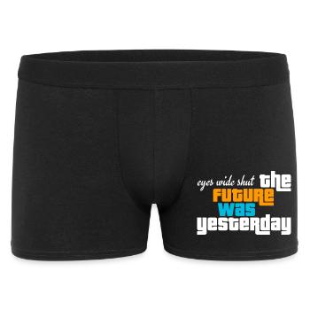 future past eyes wide shut - Men's Boxer Shorts - black - Front