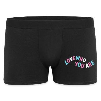 Transgenseur. Aimez qui vous êtes - Boxer Homme - noir - Devant