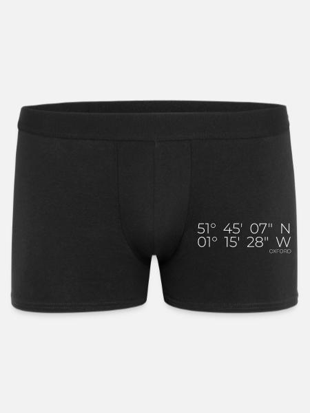 Coördinaten Oxford Engeland - Mannen Boxershorts - zwart