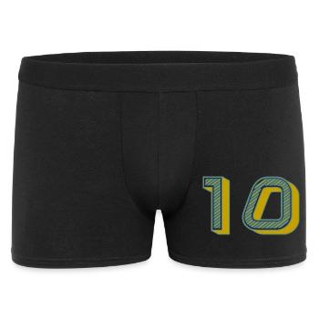 10. 10 YEARS. 10th ANNIVERSARY. 10 YEAR ANNIVERSARY. - Men's Boxer Shorts - black - Front