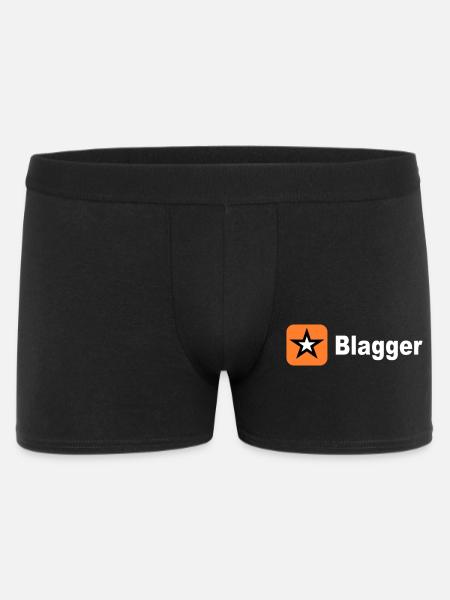 big blagger star - Men's Boxer Shorts - black