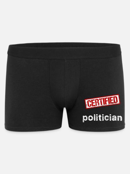 Politician - Men's Boxer Shorts - black