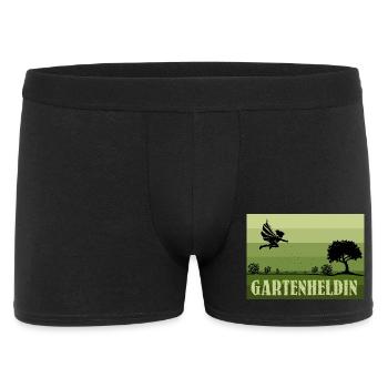 Retro/Vintage Female Garden Heroine - Men's Boxer Shorts - black - Front