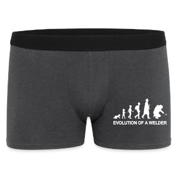 Évolution d’un soudeur - Boxer Homme - charbon - Devant