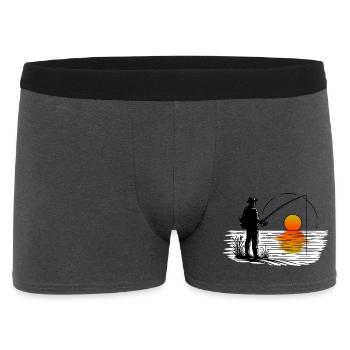 Pêcheur 3 - Boxer Homme - charbon - Devant