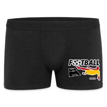 Fièvre du football Espagne - Boxer Homme - noir - Devant