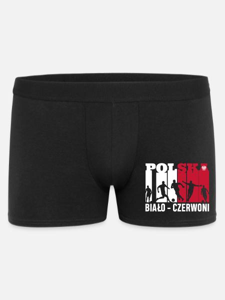 Polish football - Men's Boxer Shorts - black