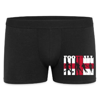 Football anglais - Boxer Homme - noir - Devant