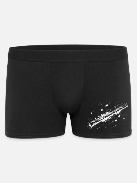 Flute Street Art - Men's Boxer Shorts - black