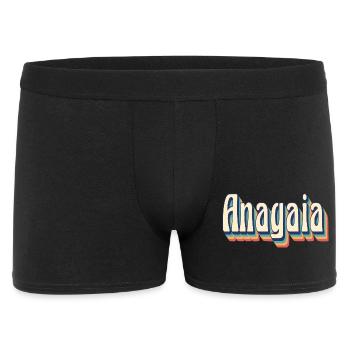 Idée cadeau vintage rétro t-shirt Anagaia t-shirt - Boxer Homme - noir - Devant