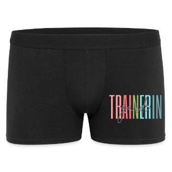 Trainerin Garde Gardetrainerin Geschenk - Männer Boxer Shorts - Schwarz - Vorne