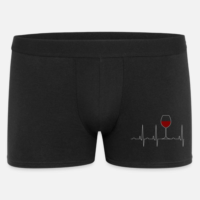 Puls gefülltes Glas - Männer Boxer Shorts - Schwarz