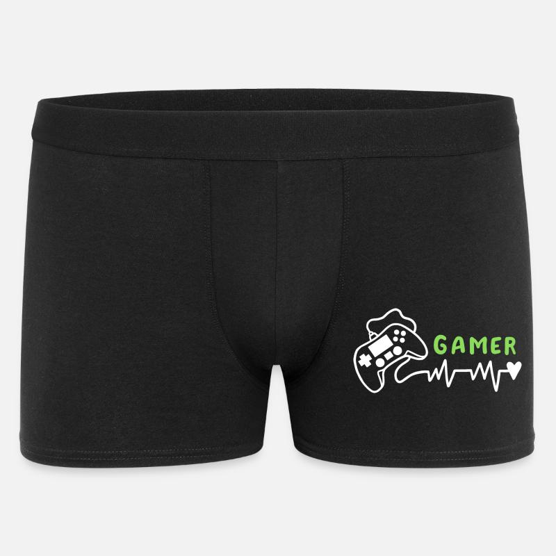 Gamer Gaming - Männer Boxer Shorts - Schwarz