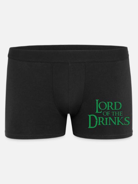Fantasie Getränke Saga - Männer Boxer Shorts - Schwarz