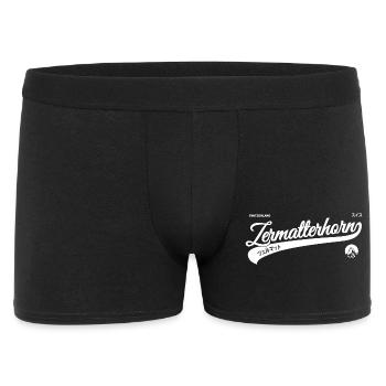 ZERMATTERHORN - Männer Boxer Shorts - Schwarz - Vorne