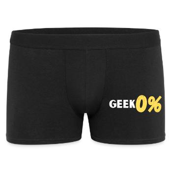 Geek 0% - Boxer Homme - noir - Devant