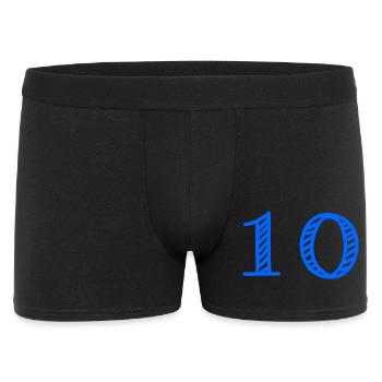 10. 10 YEARS. 10th ANNIVERSARY. 10 YEAR ANNIVERSARY. - Men's Boxer Shorts - black - Front