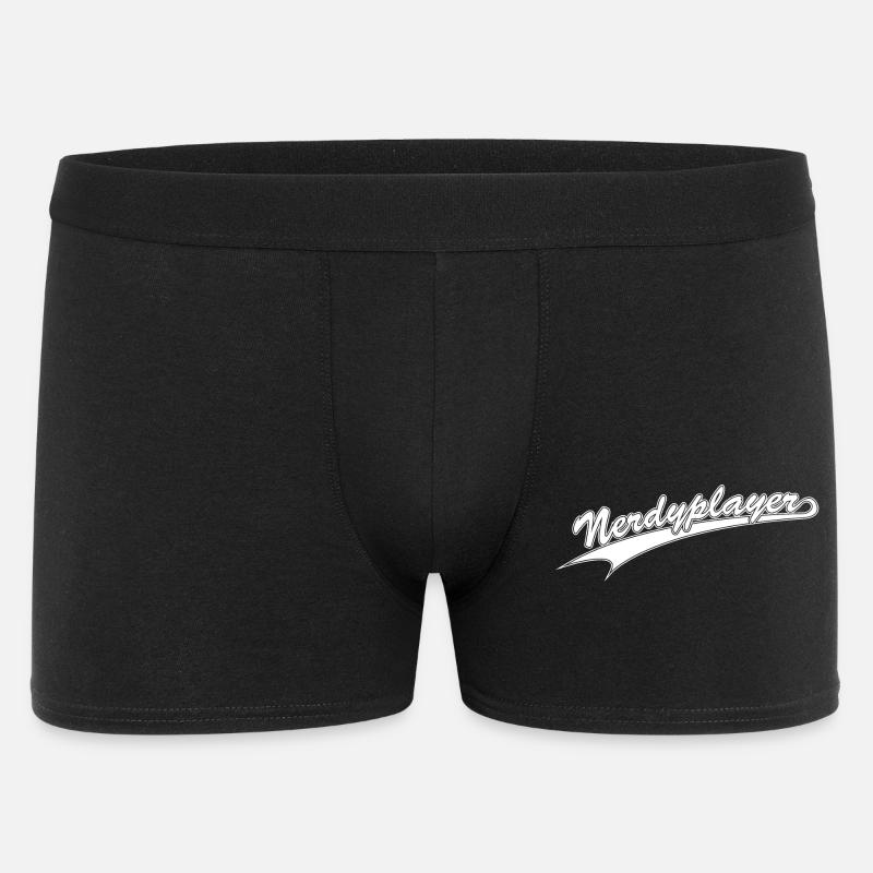 NERD per sempre - Nerdyplayer - Boxer da uomo - nero