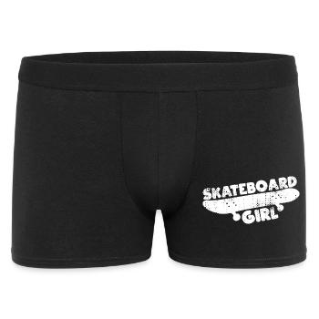 Skateboard Girl - Men's Boxer Shorts - black - Front