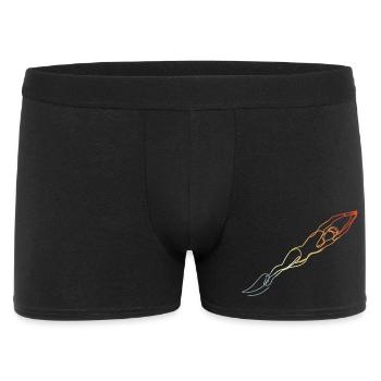 Swimming Retro Style - Men's Boxer Shorts - black - Front