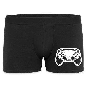Video Game Controller Drawing - Men's Boxer Shorts - black - Front