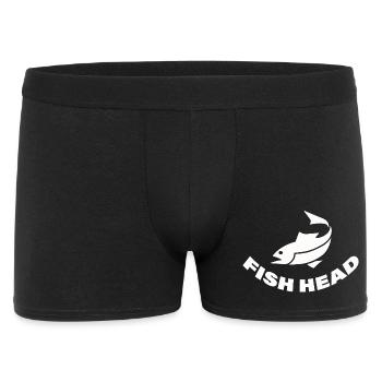 TÊTE DE POISSON - Boxer Homme - noir - Devant
