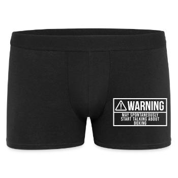 Boxen - Männer Boxer Shorts - Schwarz - Vorne