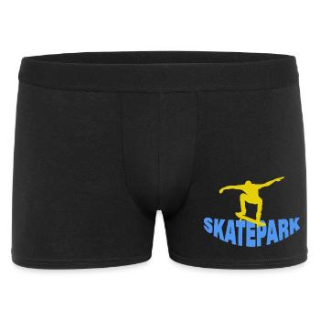 SKATEPARK - Men's Boxer Shorts - black - Front