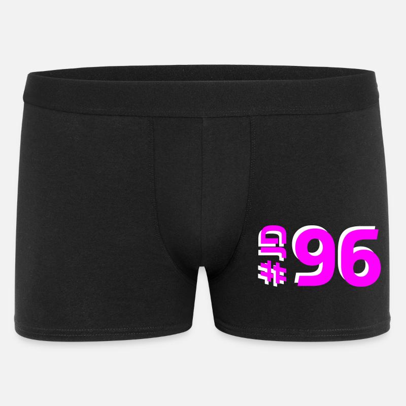 JD96 - Männer Boxer Shorts - Schwarz