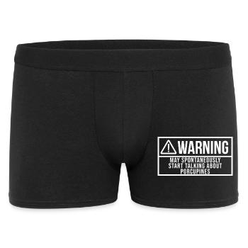 porc-épic - Boxer Homme - noir - Devant