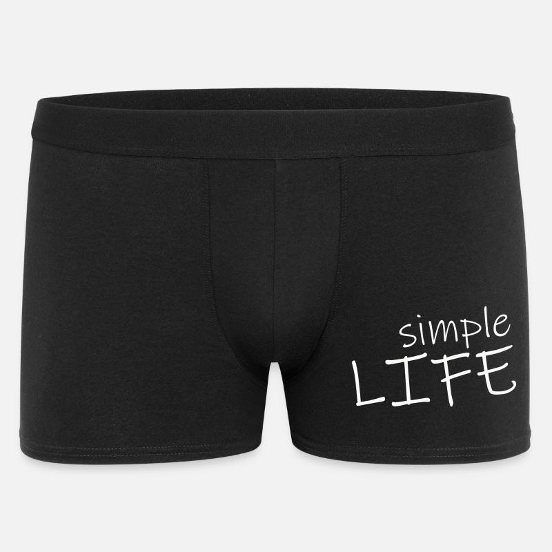 UNE VIE SIMPLE - Boxer Homme - noir
