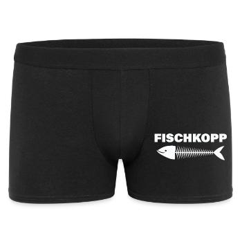 FISCHKOPP - Men's Boxer Shorts - black - Front