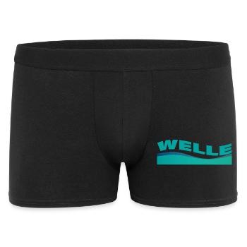 WAVE - Men's Boxer Shorts - black - Front