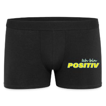 POSITIVE - Men's Boxer Shorts - black - Front
