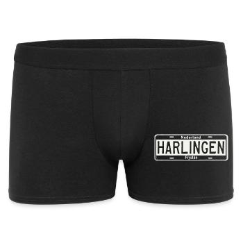 T-Shirt Harlingen Hoodie Ijsselmeer Holland - Men's Boxer Shorts - black - Front