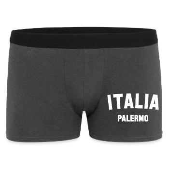 ITALIA PALERMO Italy - Men's Boxer Shorts - charcoal grey - Front