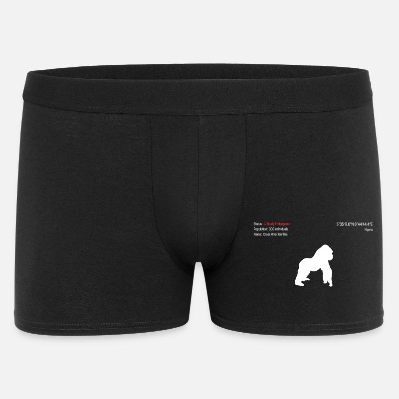 Gorilla - Männer Boxer Shorts - Schwarz