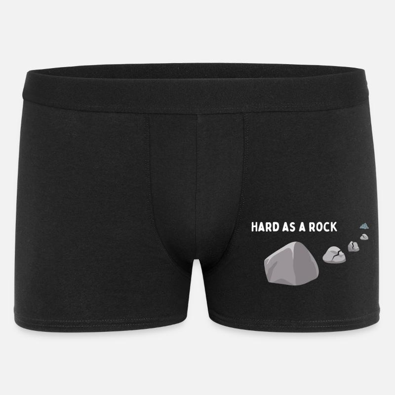 Dur comme un roc - Boxer Homme - noir