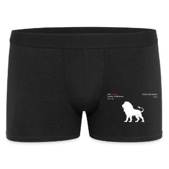 Lion - Men's Boxer Shorts - black - Front