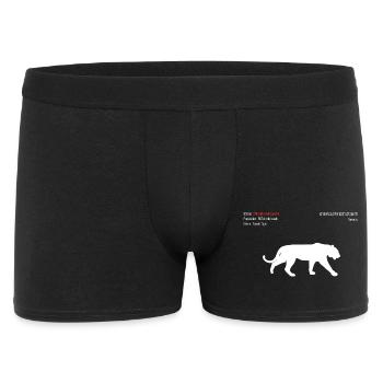 Tigre - Boxer Homme - noir - Devant