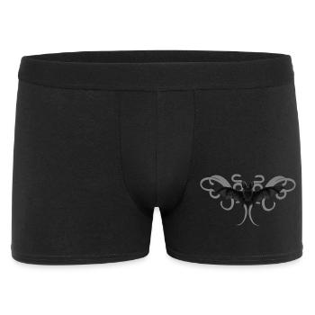 Tribals, Fledermäuse, Halloween Outfit - Männer Boxer Shorts - Schwarz - Vorne