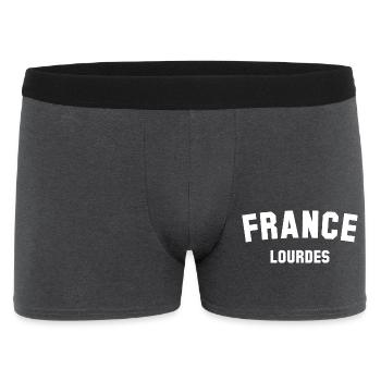 LOURDES, France - Boxer Homme - charbon - Devant