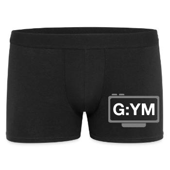G:YM Neon Console Glyph - Men's Boxer Shorts - black - Front