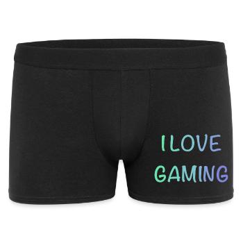 I Love Gaming - Men's Boxer Shorts - black - Front