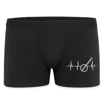 Battement de cœur du banjo - Boxer Homme - noir - Devant