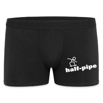 HALF-PIPE - Men's Boxer Shorts - black - Front